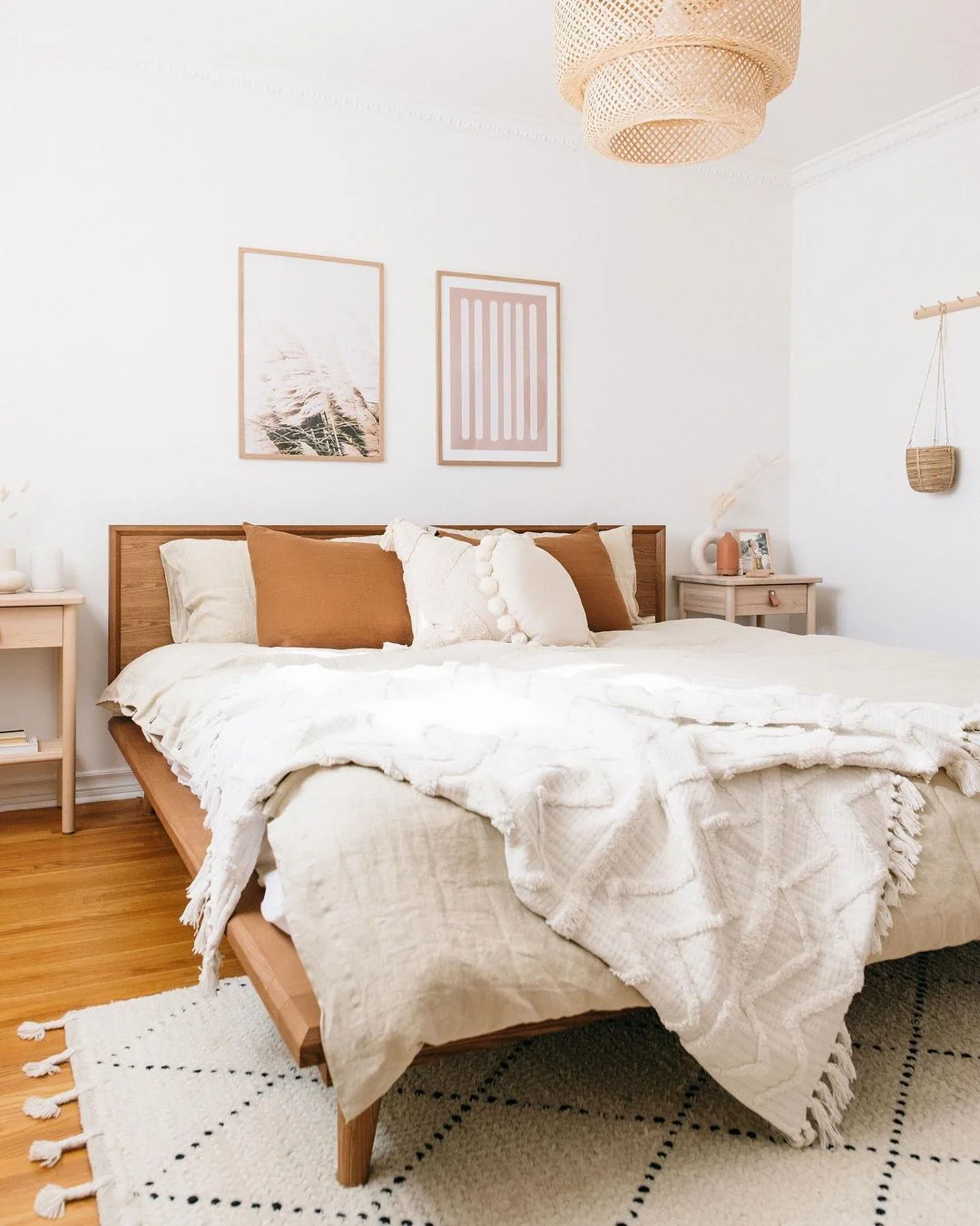 Minimalist Bohemian Bedroom