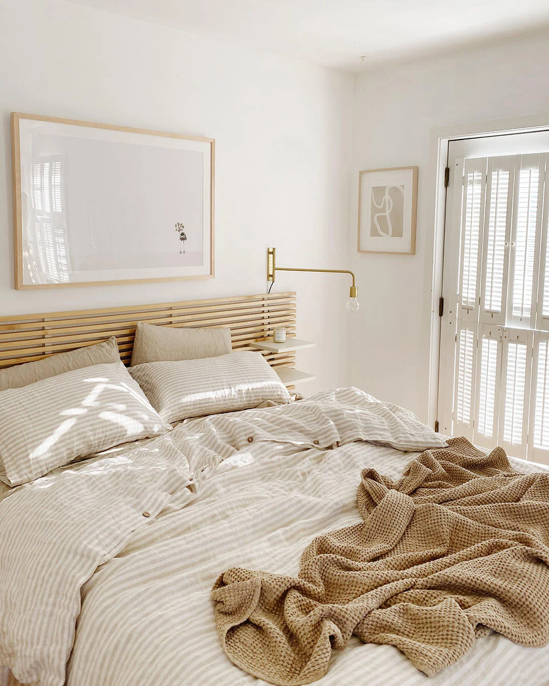 Sun-Drenched Minimalist Bedroom