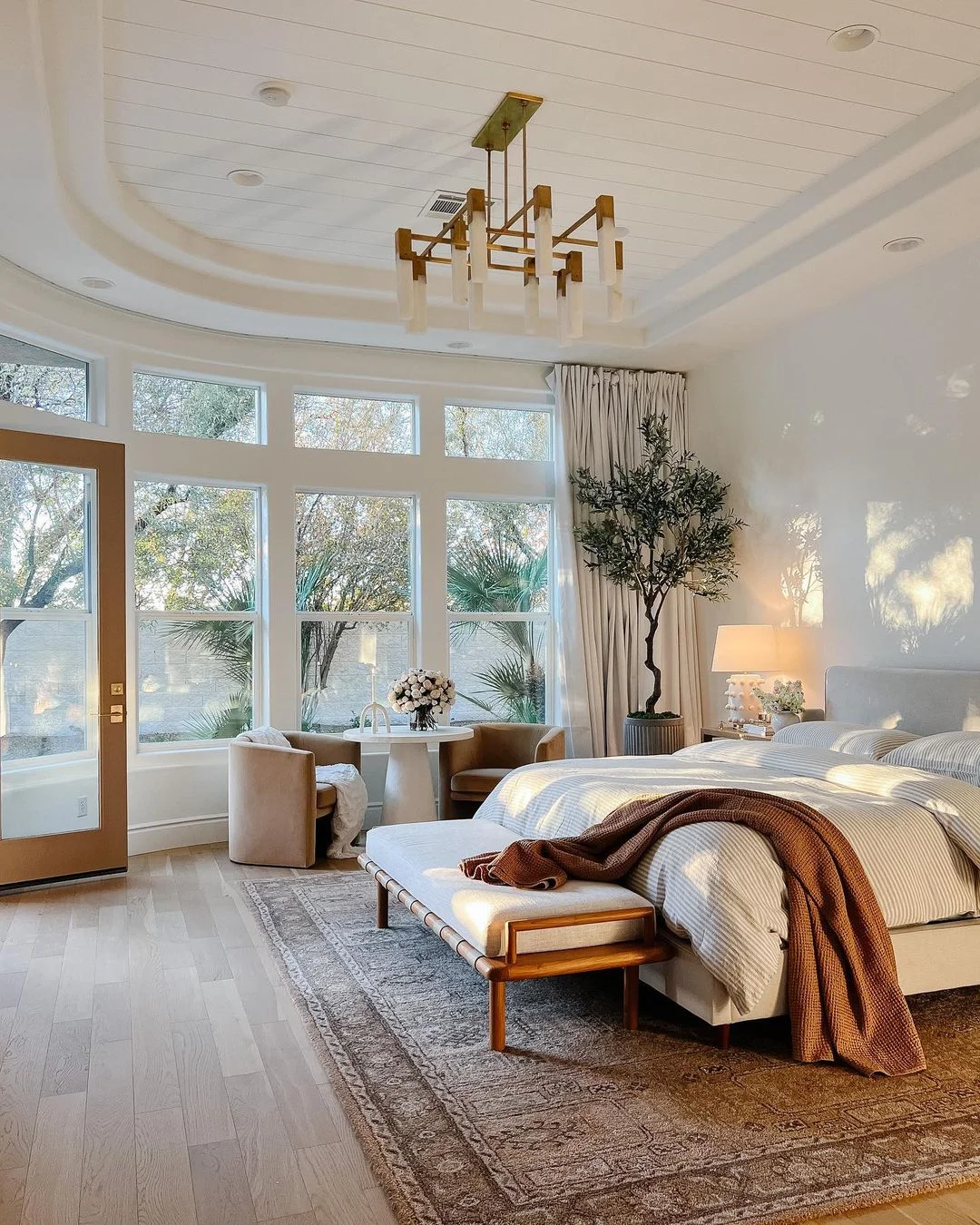 Airy and Bright Master Suite