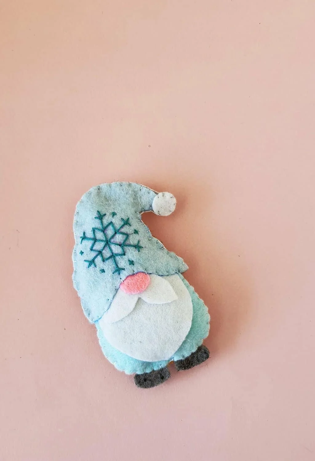 Felt Winter Gnome Craft