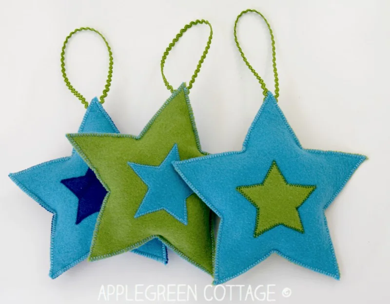 DIY Star Ornaments