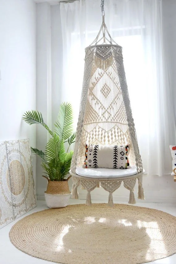 Dreamy Macrame Hanging Chair