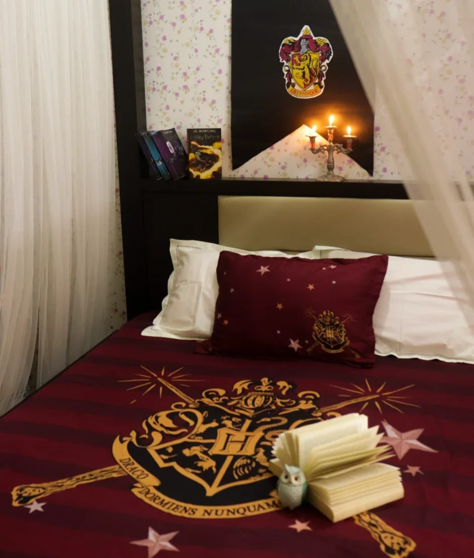 Hogwarts House Pride with Custom Bedding