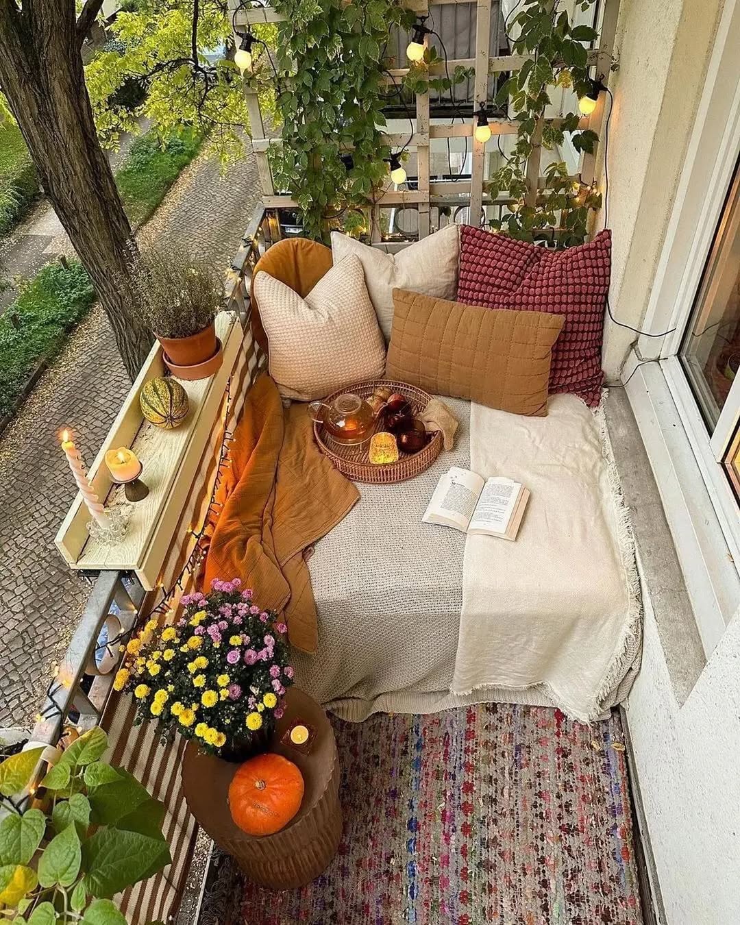 Autumn Balcony Bliss