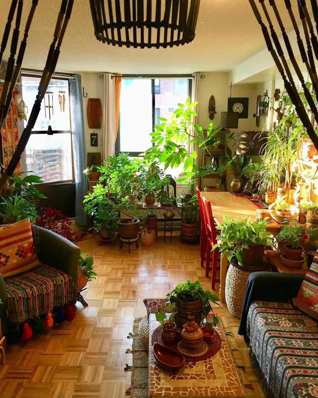 Jungle Chic Living Room