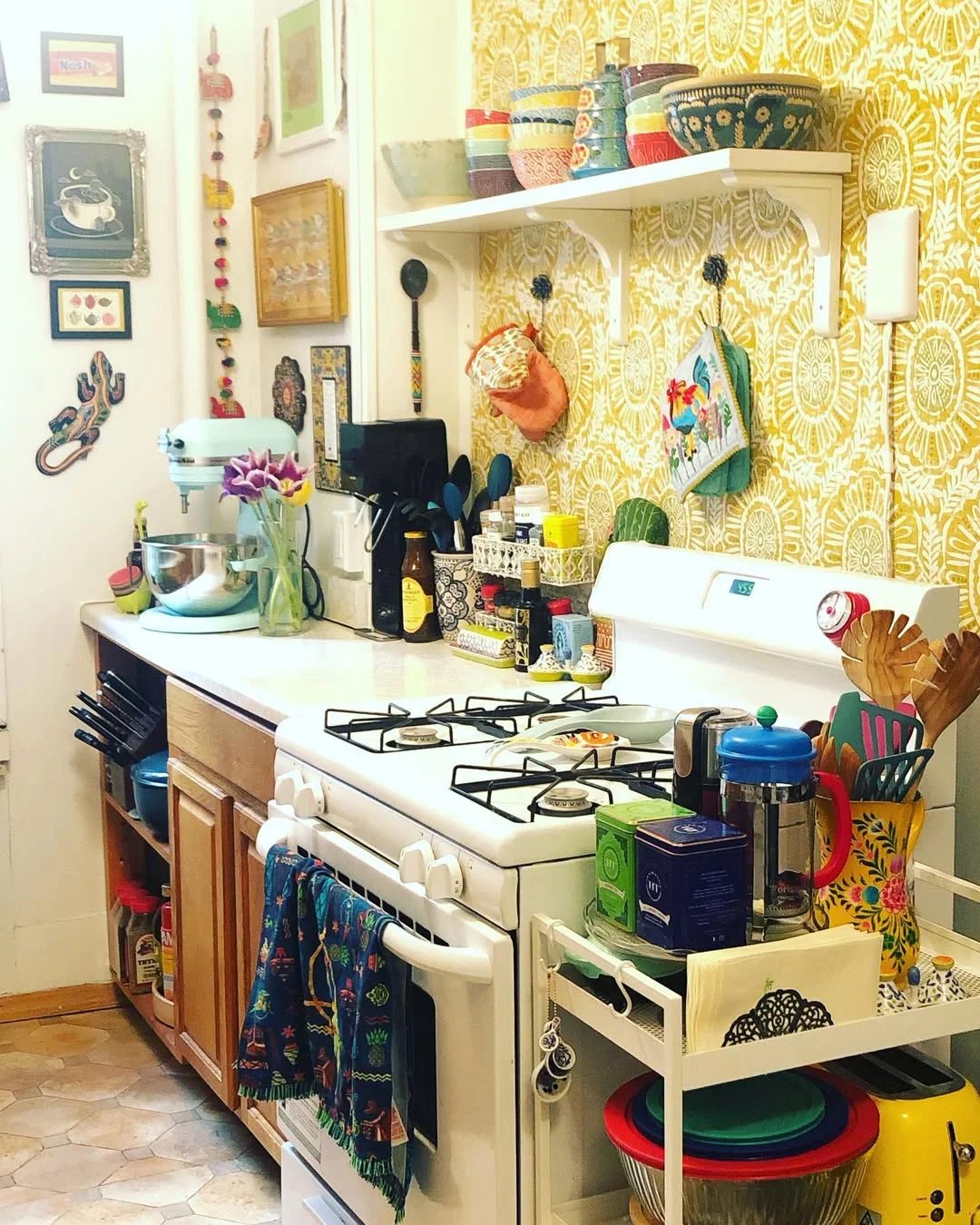 Eclectic Bohemian Kitchen