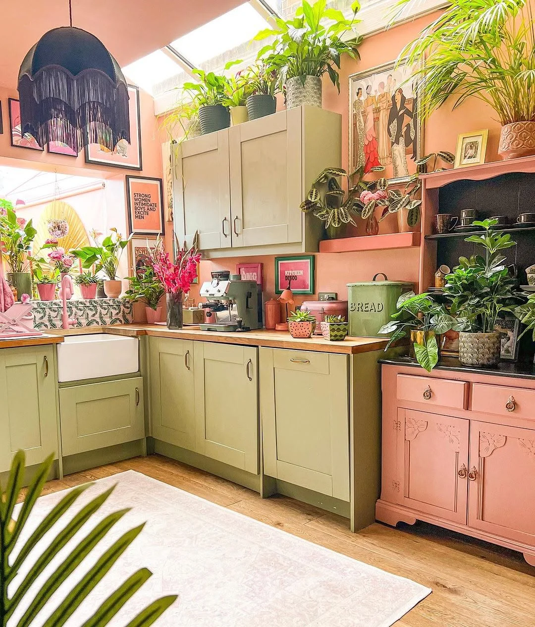 Botanical Bohemian Kitchen