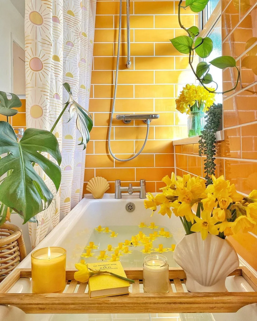 Sunshine Yellow Bathroom Bliss