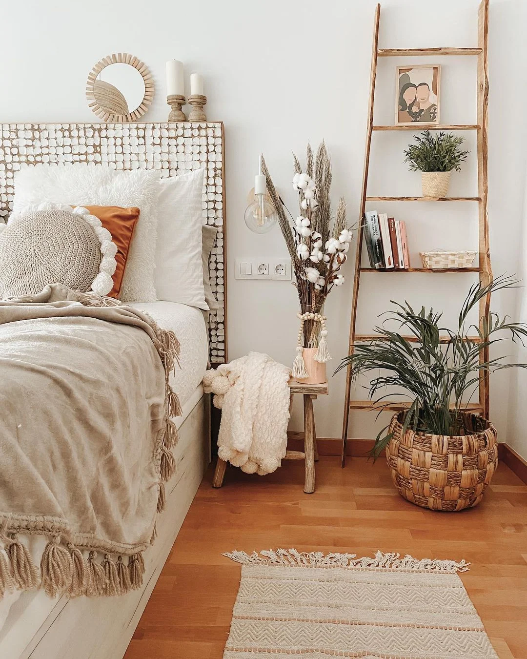 Boho Minimalist Bedroom