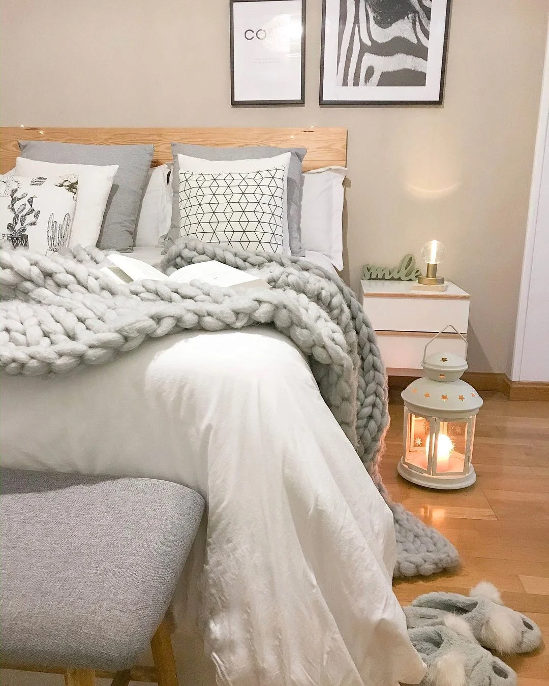 Cozy Neutral Bedroom