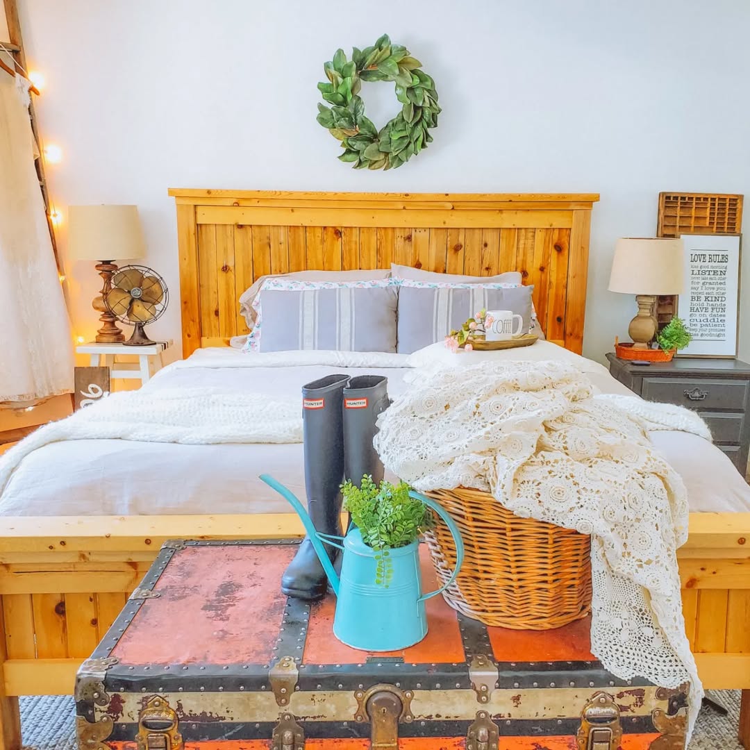 Rustic Farmhouse Bedroom