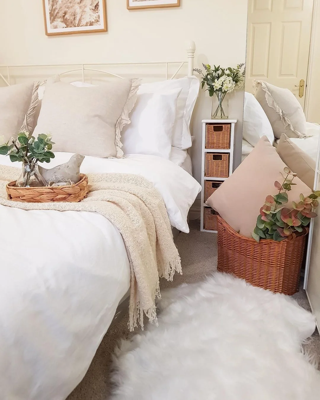 Neutral and Natural Bedroom