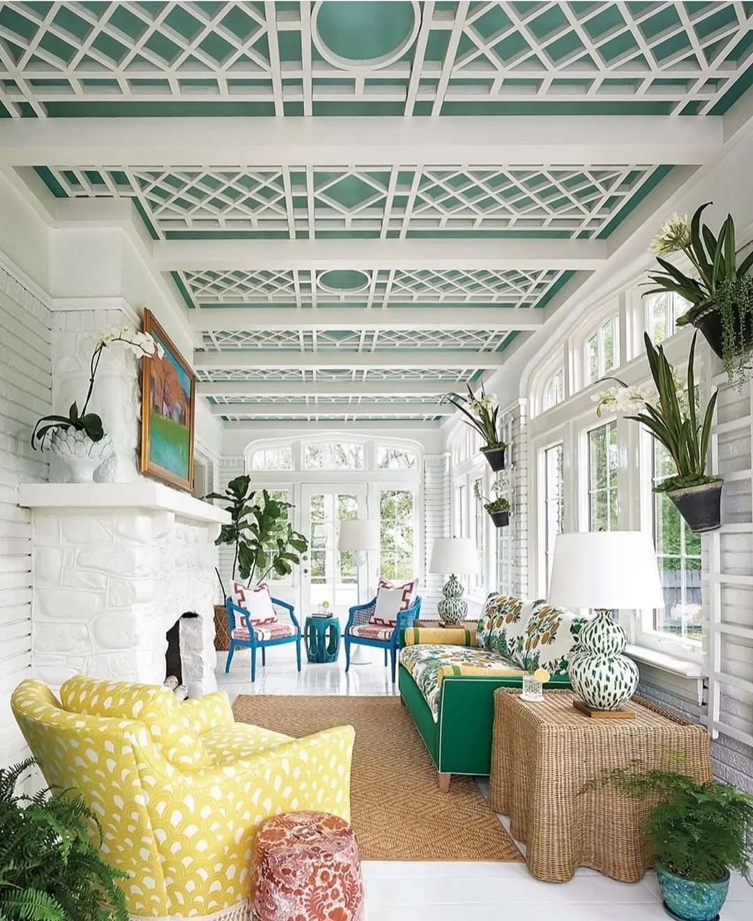 Tropical Oasis Sunroom