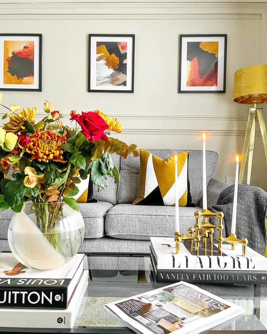 Autumnal Chic Living Room