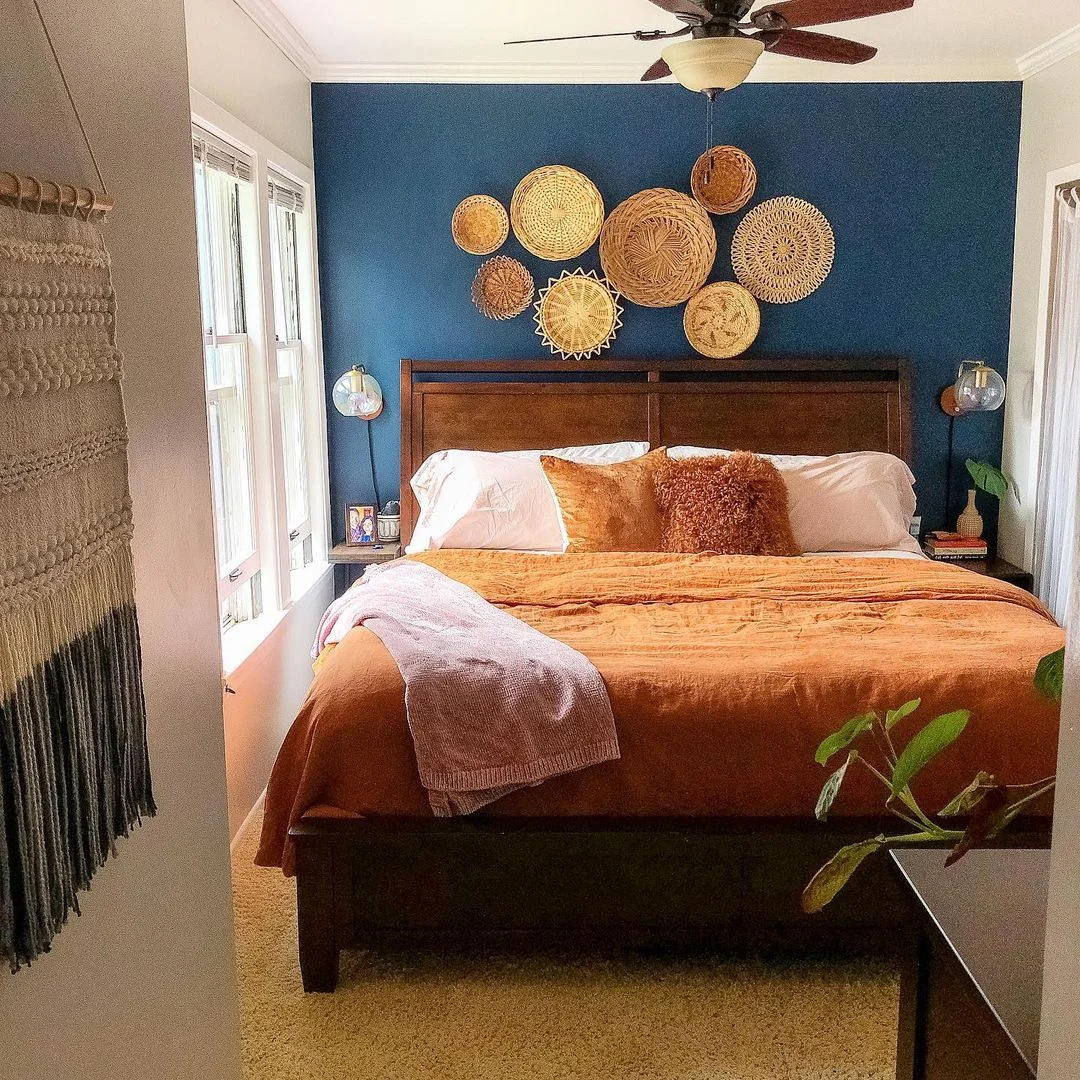 Boho Basket Bedroom