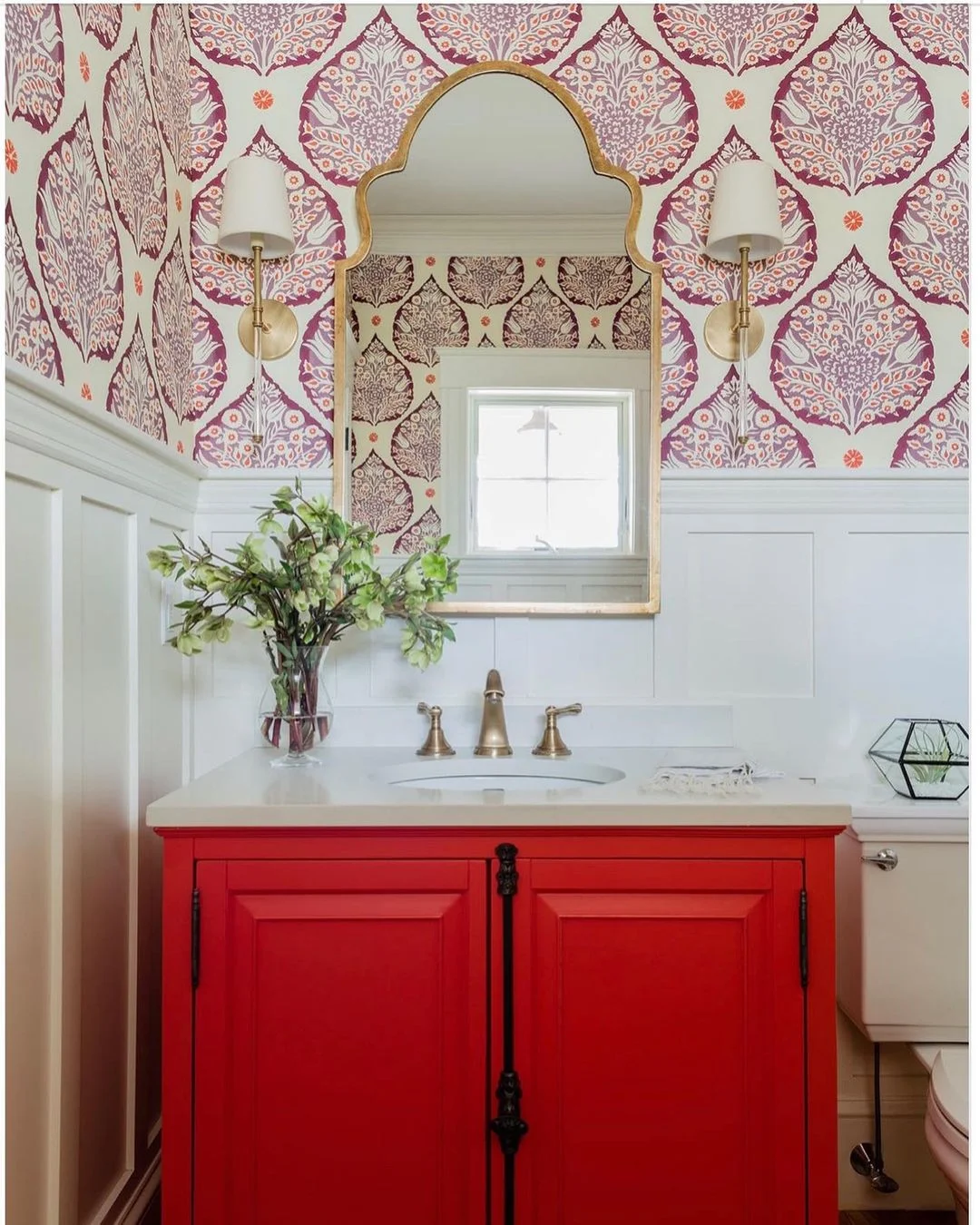 Red Pop Bathroom