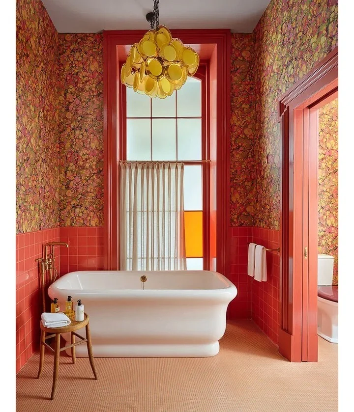 Bohemian Sunset Bathroom