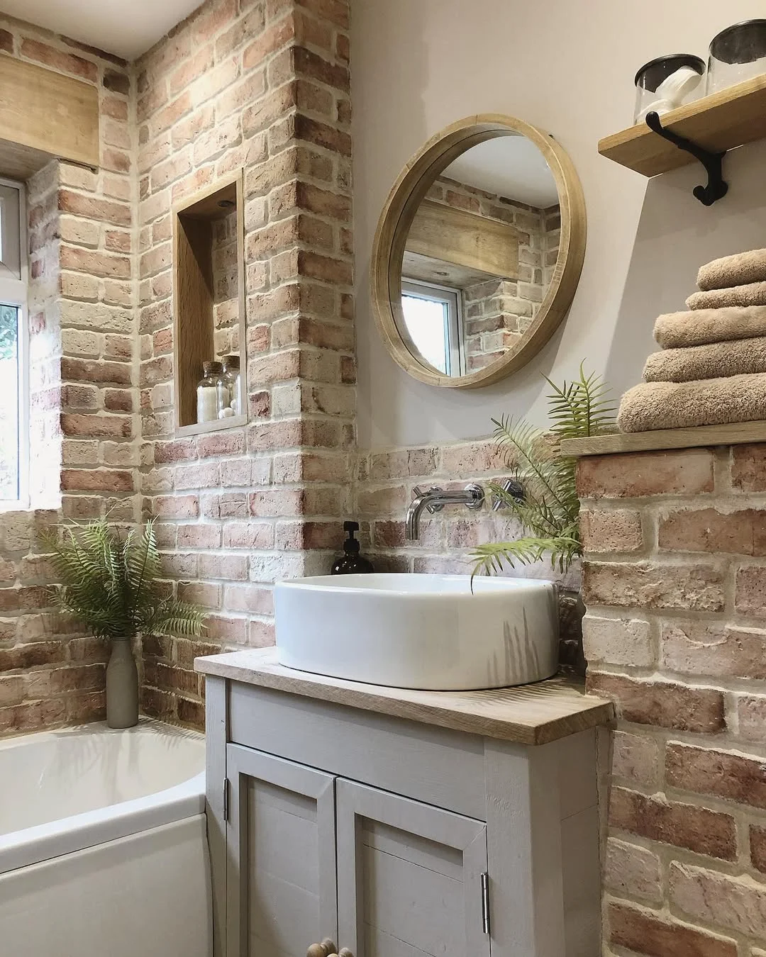 Rustic Charm Bathroom