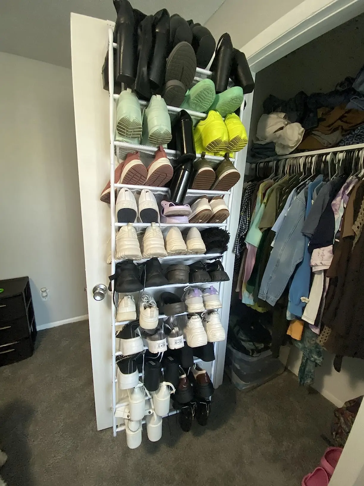 Ultimate Door Organizer for 36 Pairs