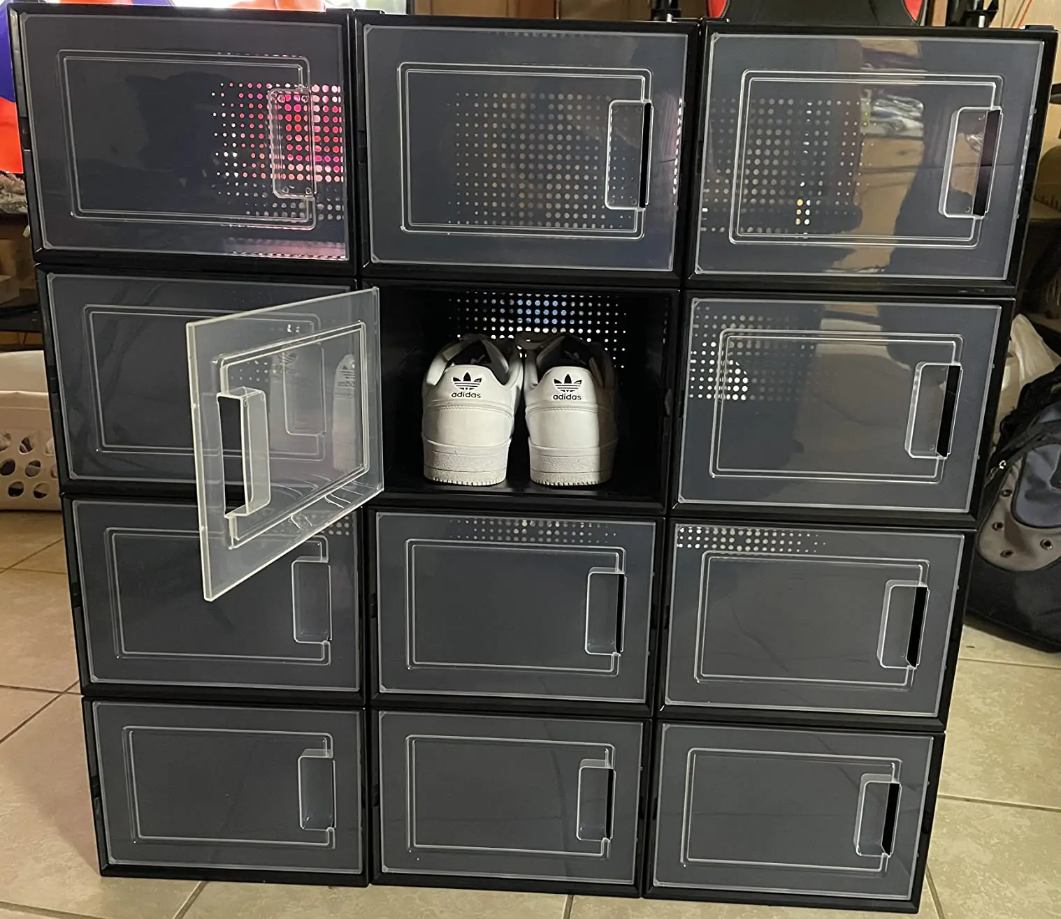 Stackable Storage Boxes with Drawers