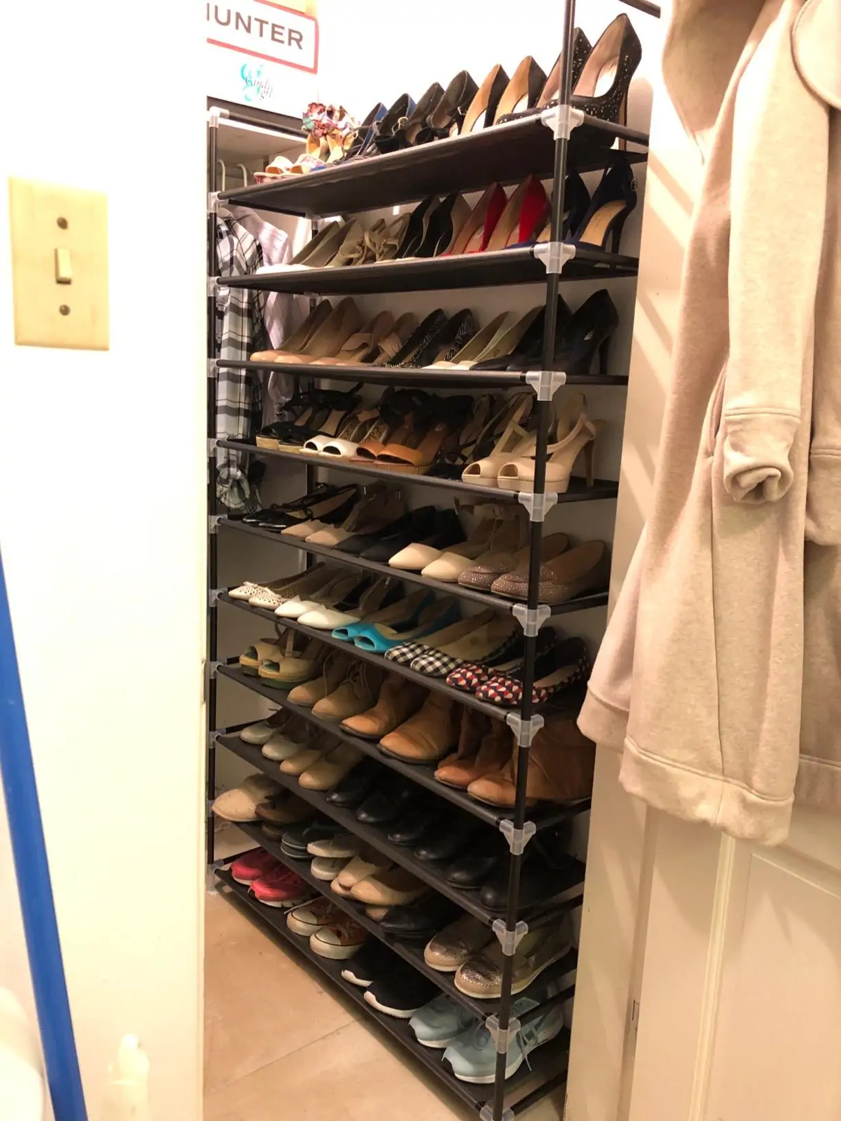 Five-Tier Space-Saving Shoe Rack