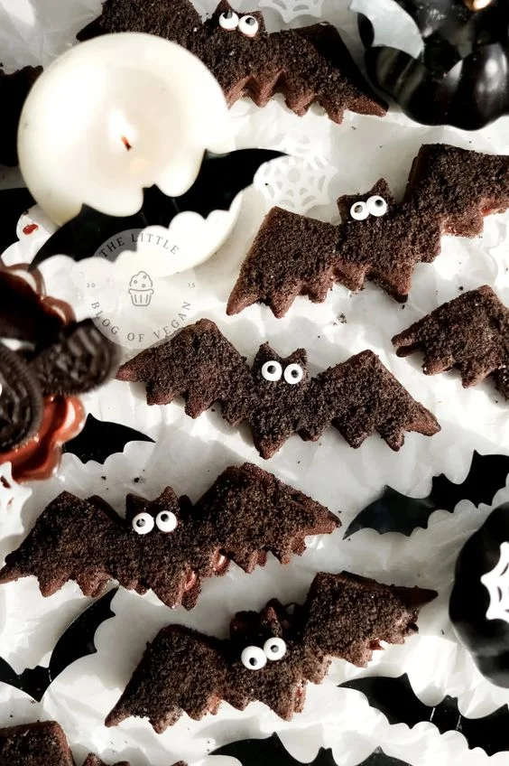 Chocolate Bat Cookies