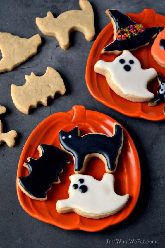 Halloween Cut Out Cookies