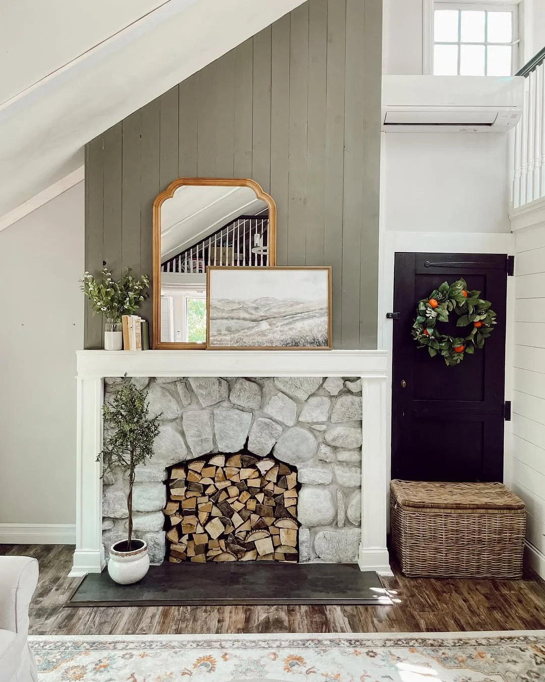 Cozy Cottage Summer Mantel