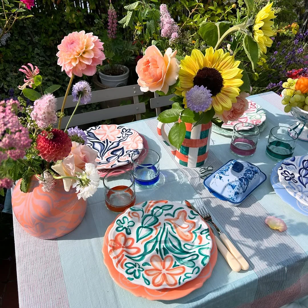 Whimsical Garden Party Tablescape