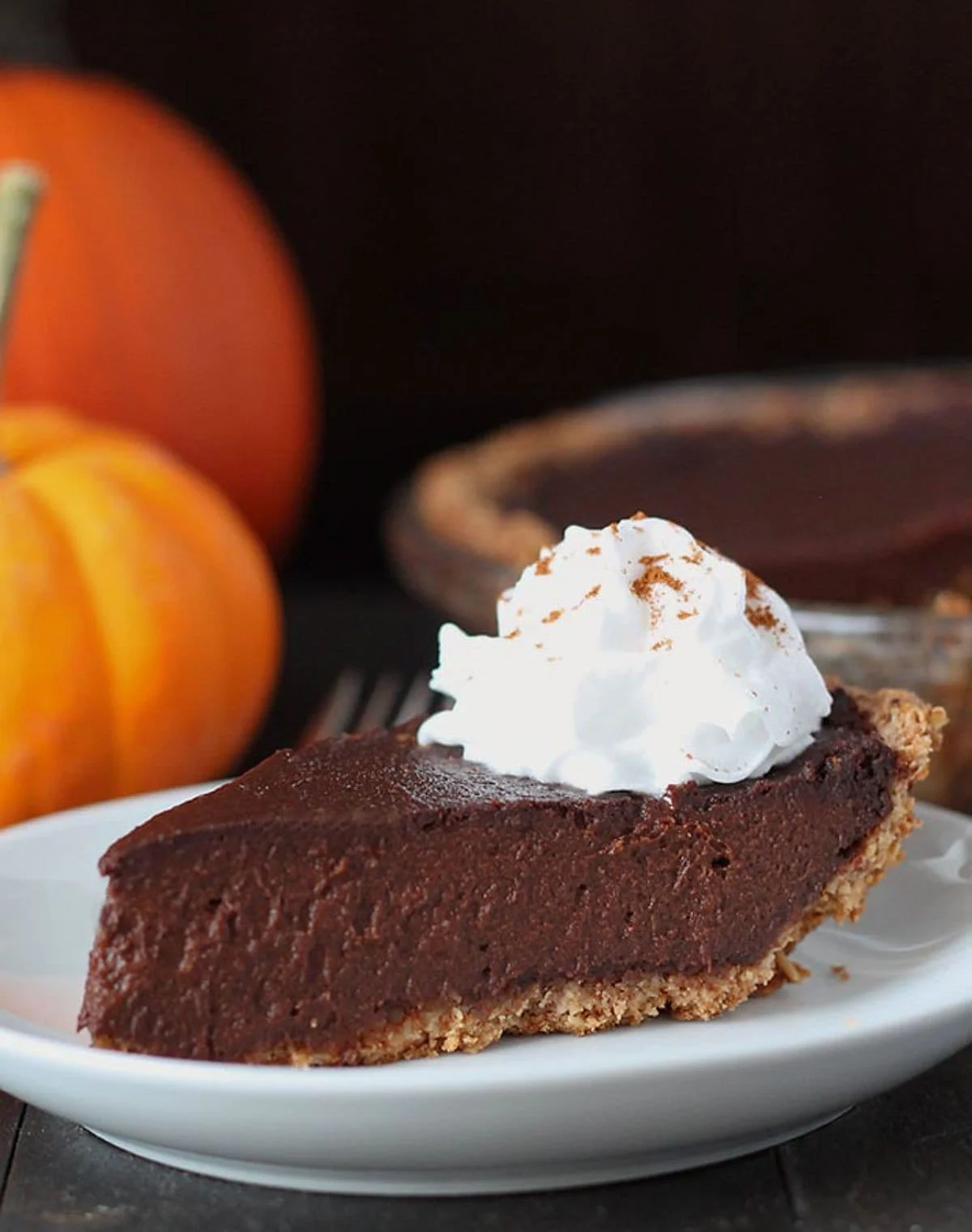 Chocolate Pumpkin Pie