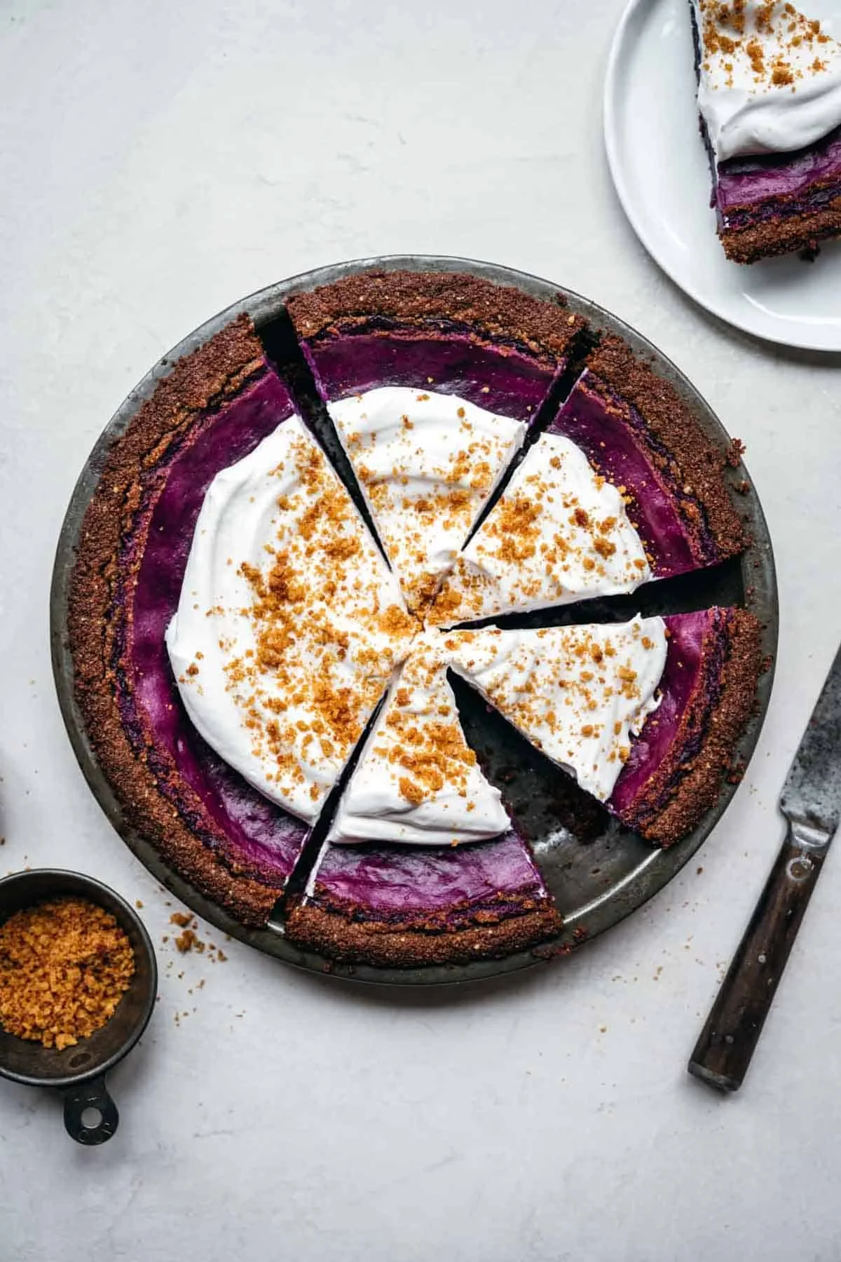 Purple Sweet Potato Pie