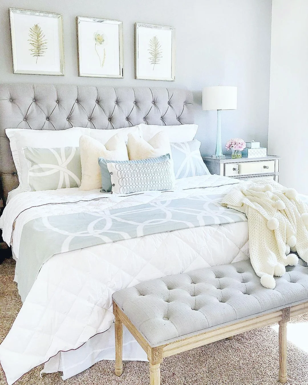 Serene Tufted Headboard Sanctuary