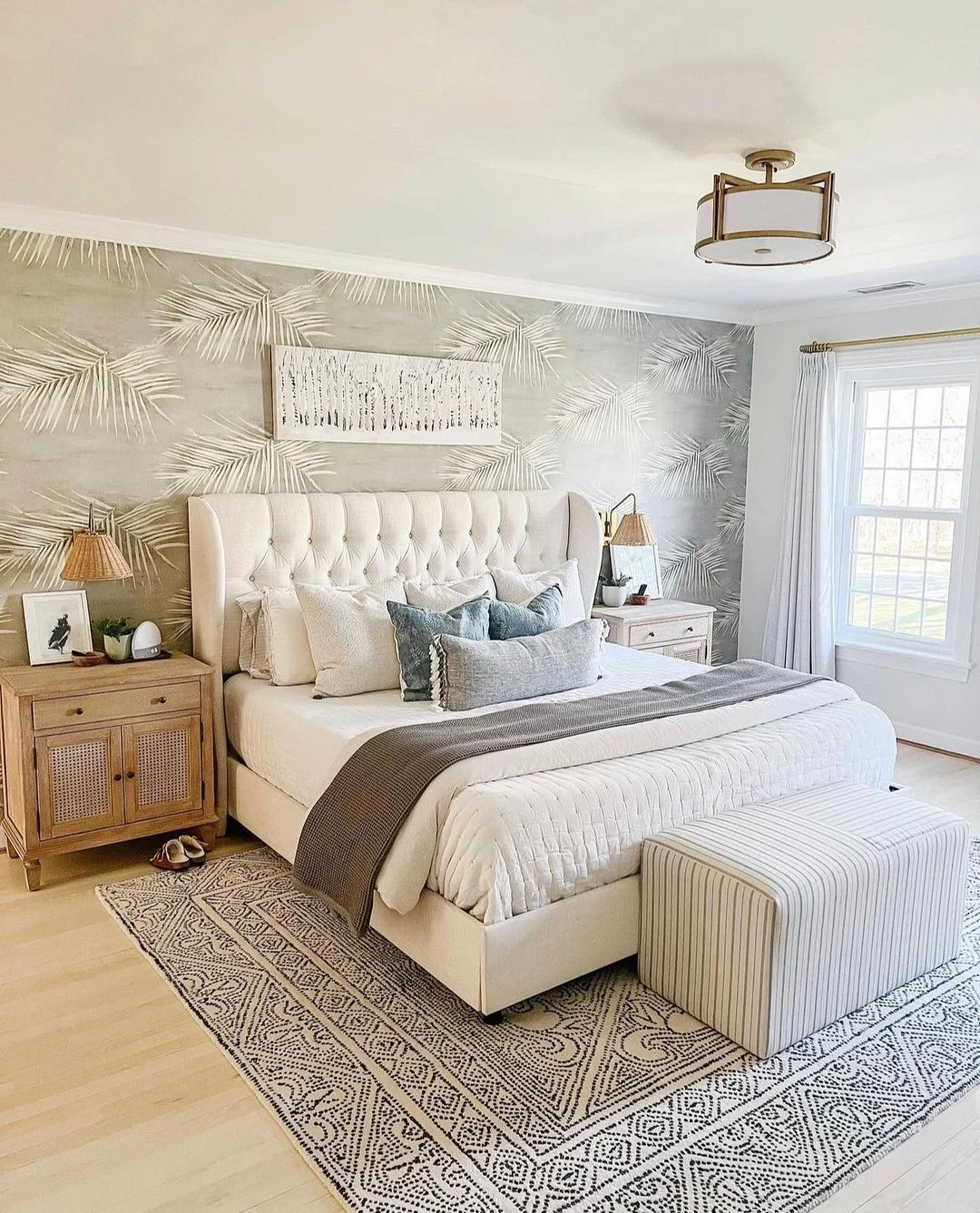 Tranquil Tufted Headboard Retreat