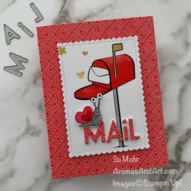 Snail Mail Valentine&#39;s Card