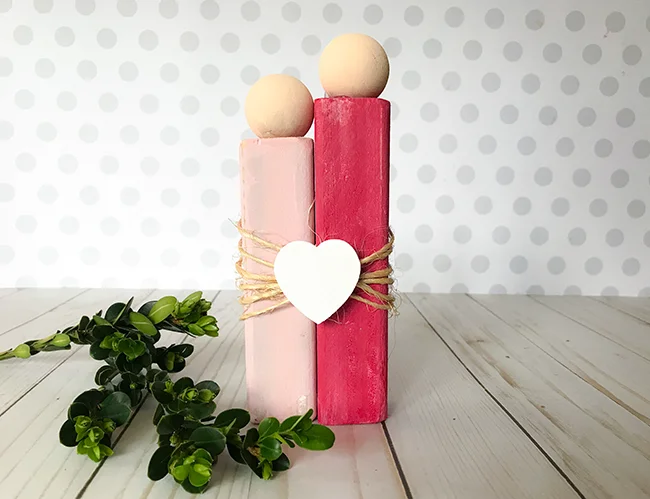 Rustic Love Wooden Craft