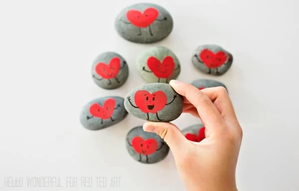 Friendship Rocks for Valentine’s