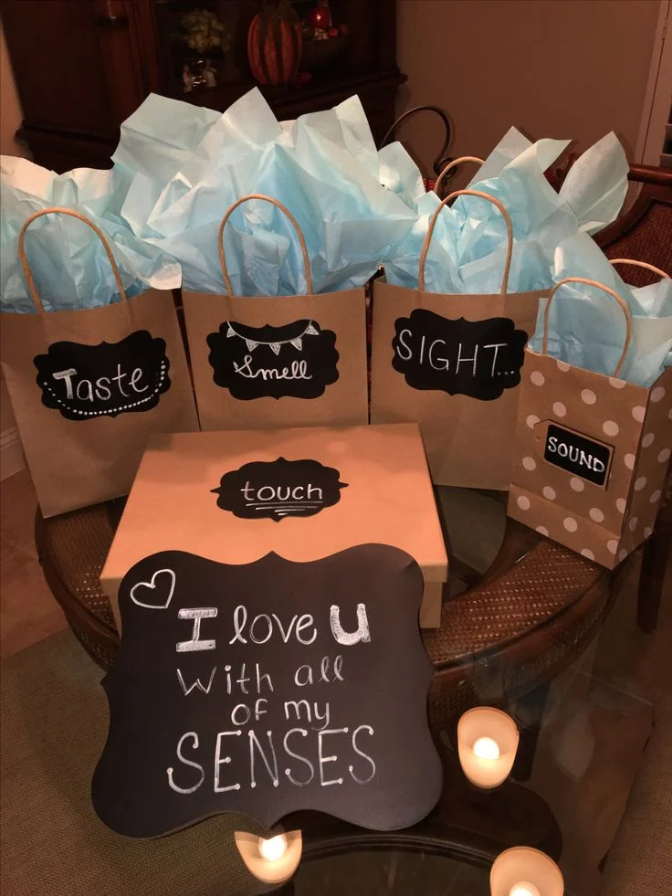 Five Senses Valentine&#39;s Gifts