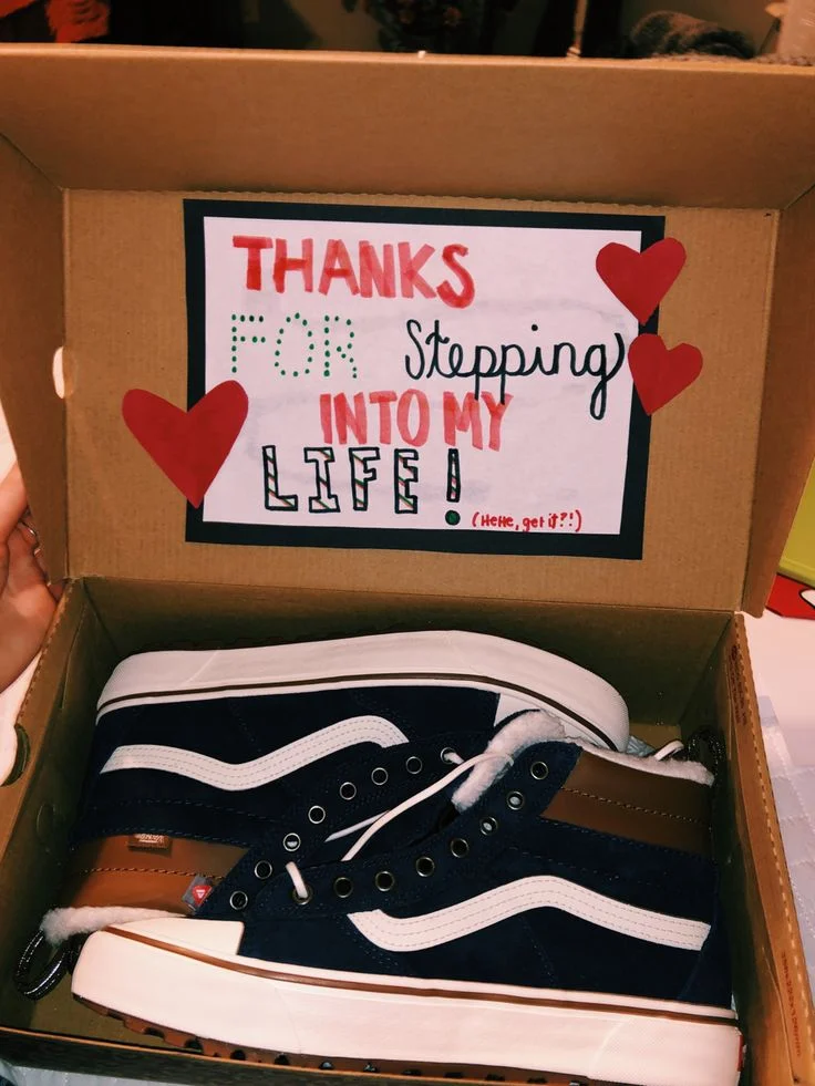 &quot;Stepping Into My Life&quot; Valentine&#39;s Vans