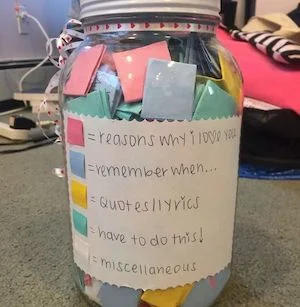 Reasons I Love You Jar - Valentine&#39;s Memory Jar