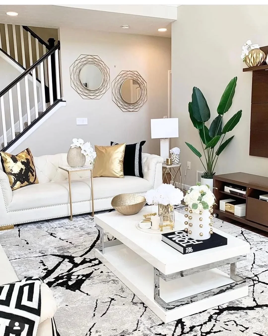 White Couch Living Room