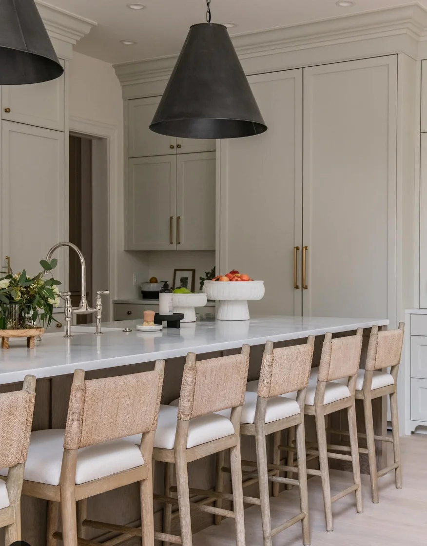 Matte Gold Hardware: Subtle Elegance for White Cabinets